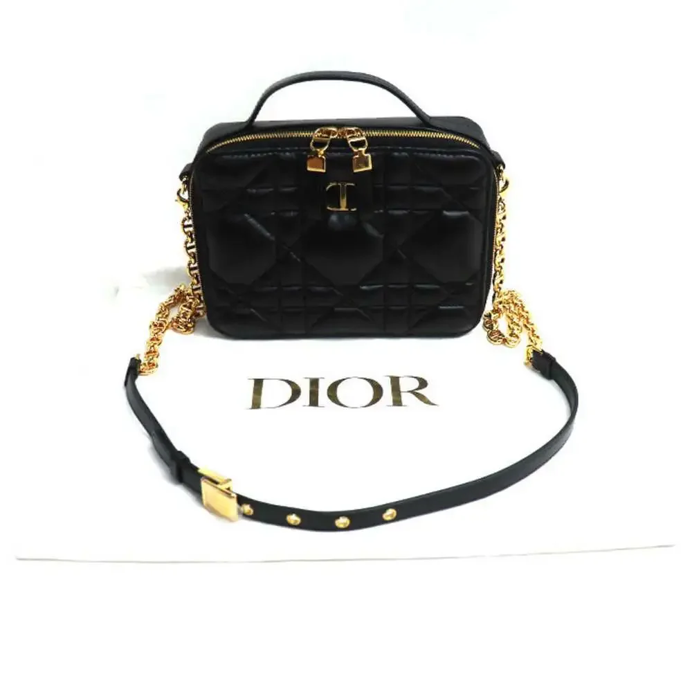 CHRISTIAN DIOR Black Shoulder Bag